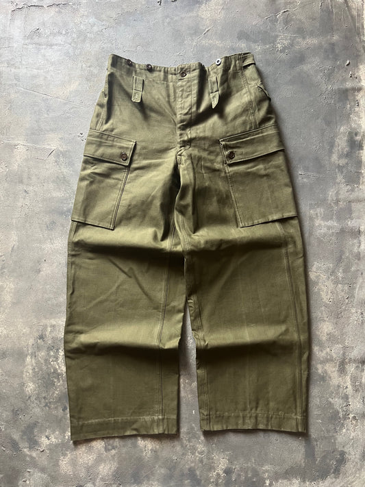 1980’ Dutch Army Cargo Baggy Pants (M)