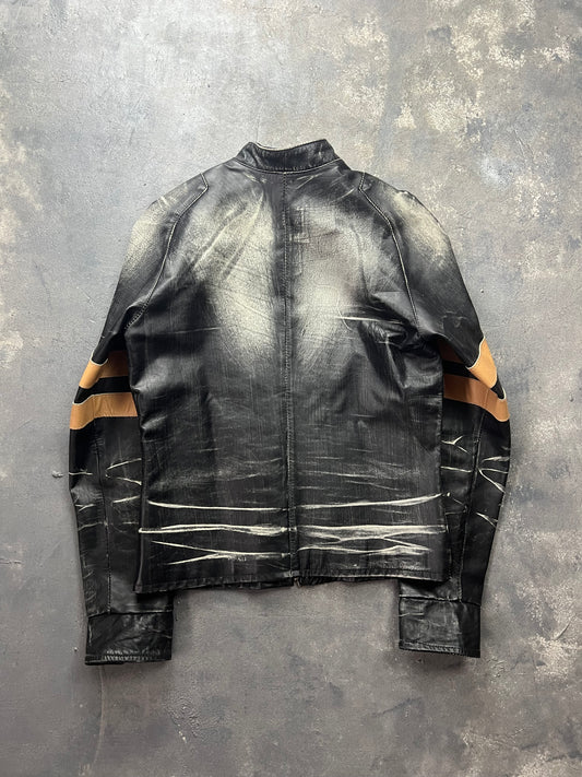Bomb Boogie Leather Jacket (S-Donna)