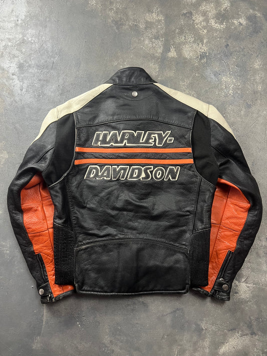 Harley Davidson 00's Leather Jacket (M)