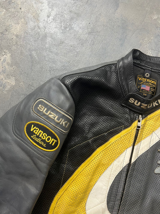 Vanson Leather X Suzuki GSX-R Made in USA (L/XL)