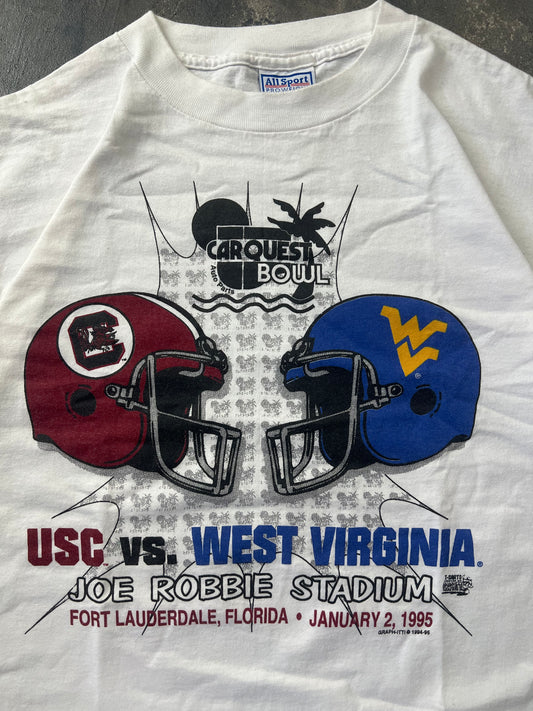 College Football Single Stich Tee 95' Vintage Made in USA Tee (L)
