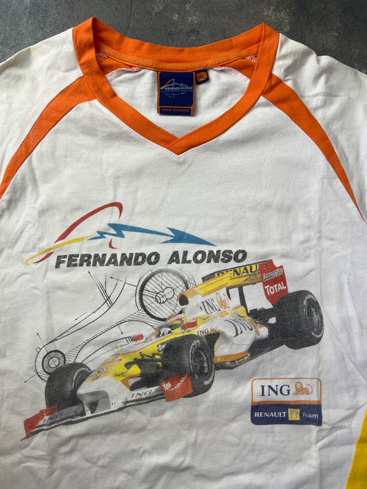 Fernando Alonso Renault R29 Vintage 2009 Tee (XL)