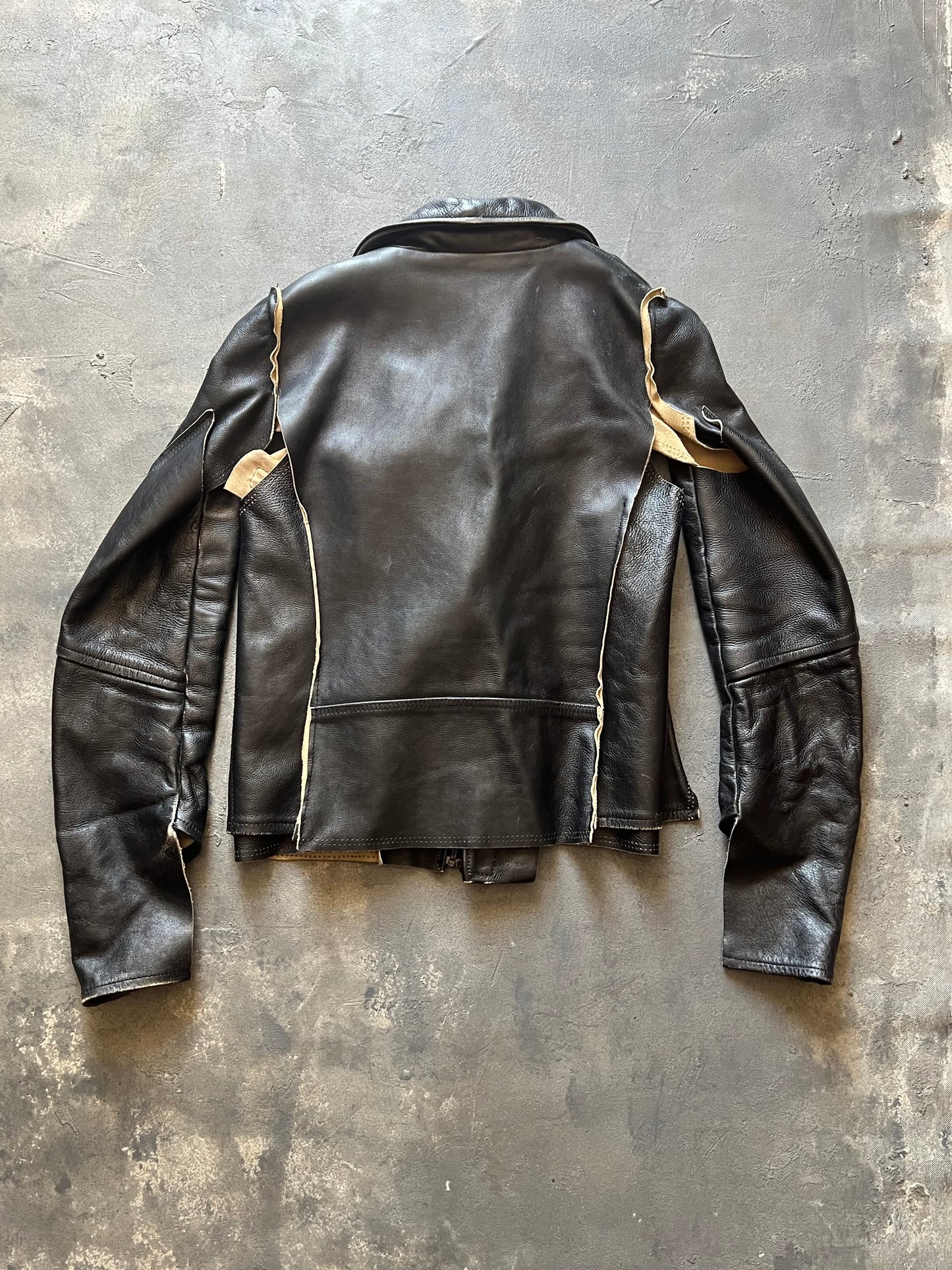 2012’ Maison Margiela X H&M Leather Jacket (M)