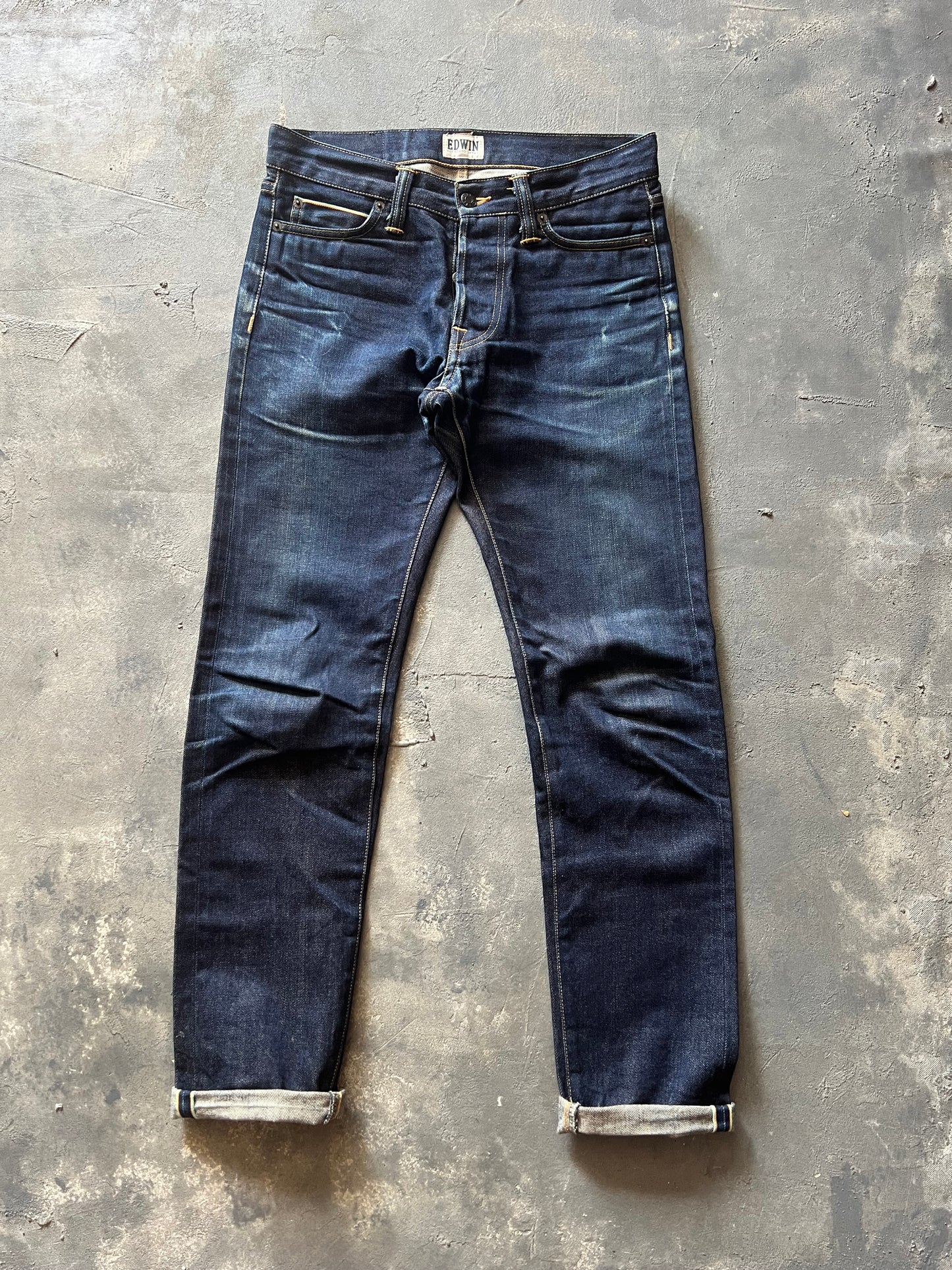 Edwin Japanese Raw Denim Cimosato (28x32)