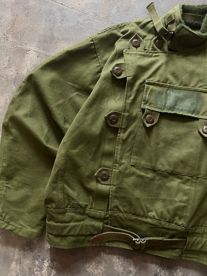 1960’ Swedish Army Motorcycle Canvas Jacket (L)