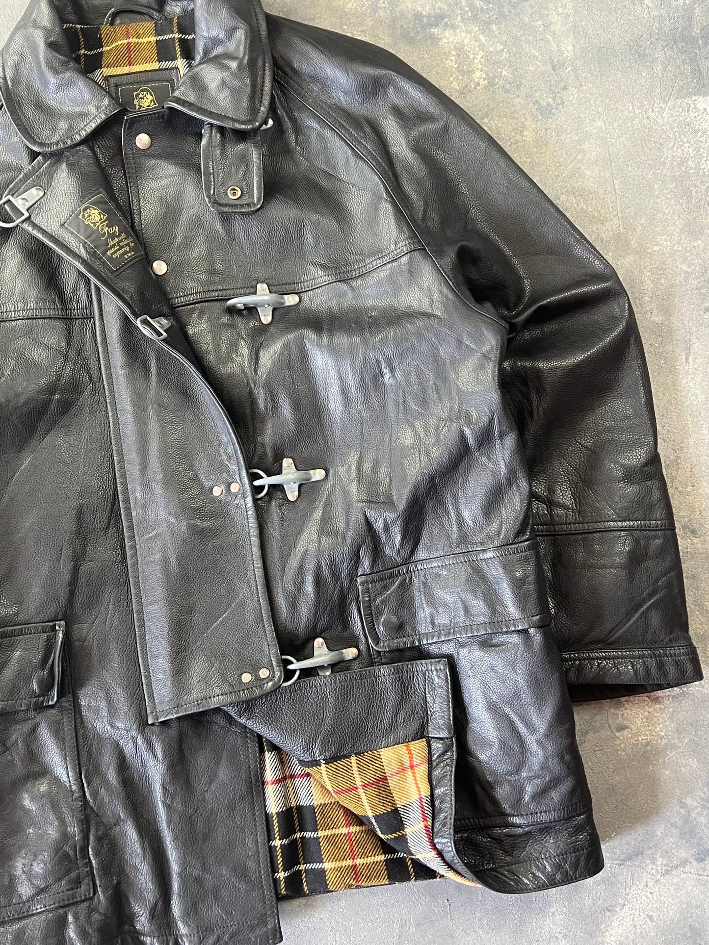 1990’ Fay 4 Ganci Leather (M)