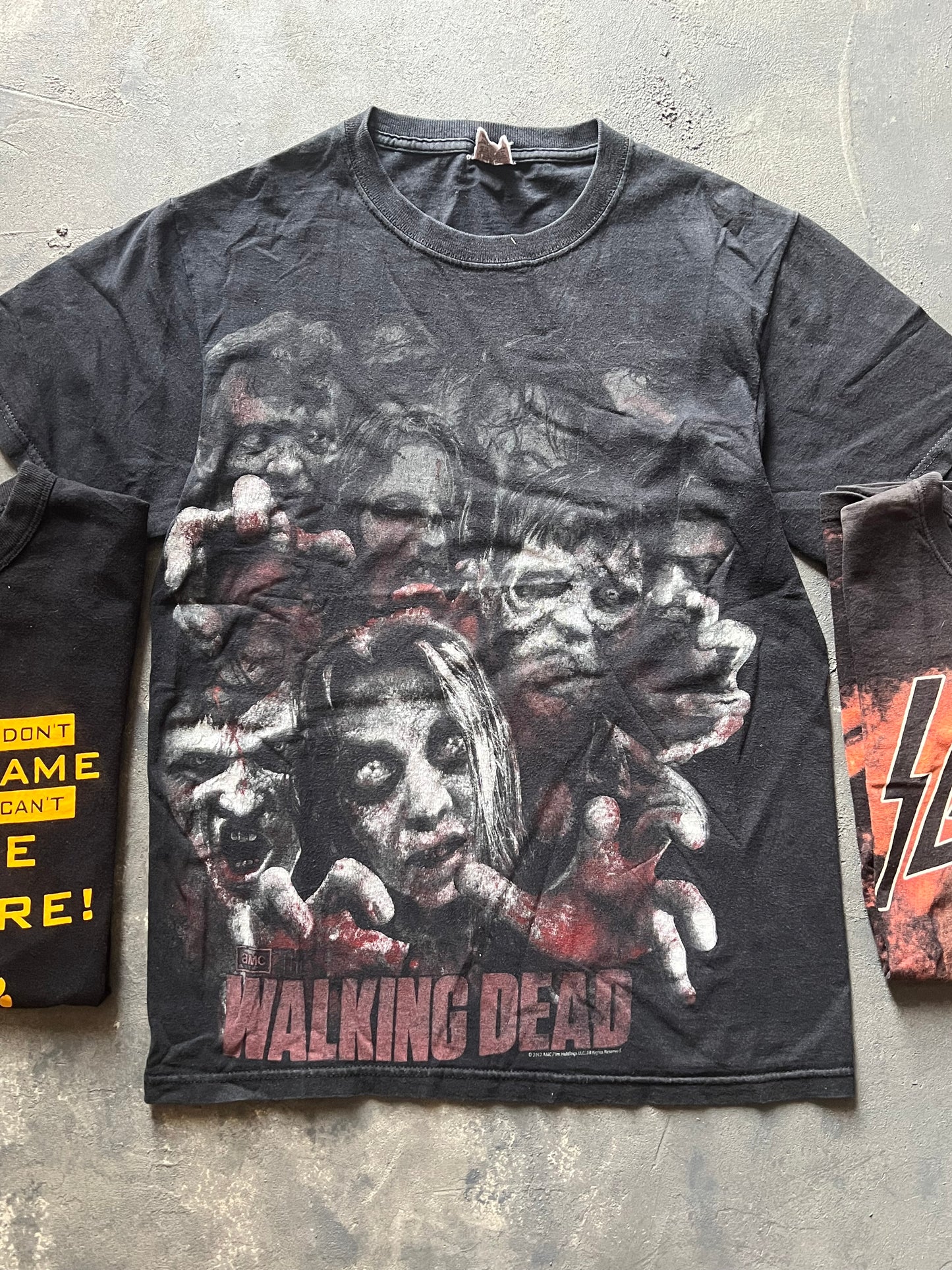 2000’ T-shirt The Walking dead- Slayer- Russel Athletic