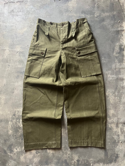 1980’ Dutch Army Cargo Baggy Pants (M)