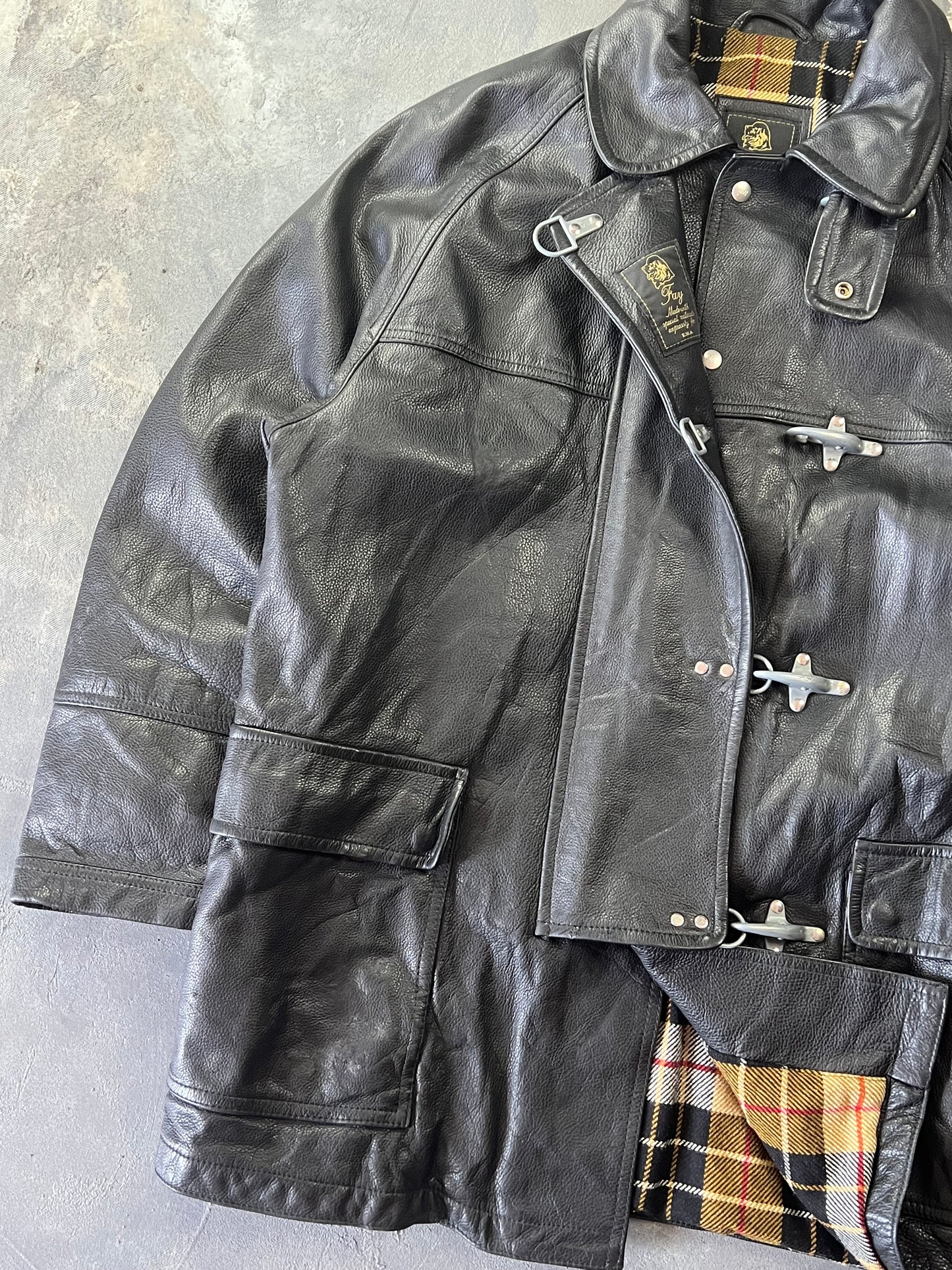 1990’ Fay 4 Ganci Leather (M)