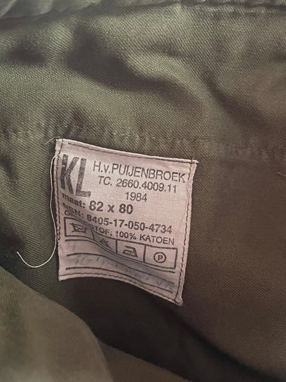 1984’ Dutch Army Cargo Baggy Pants (S)
