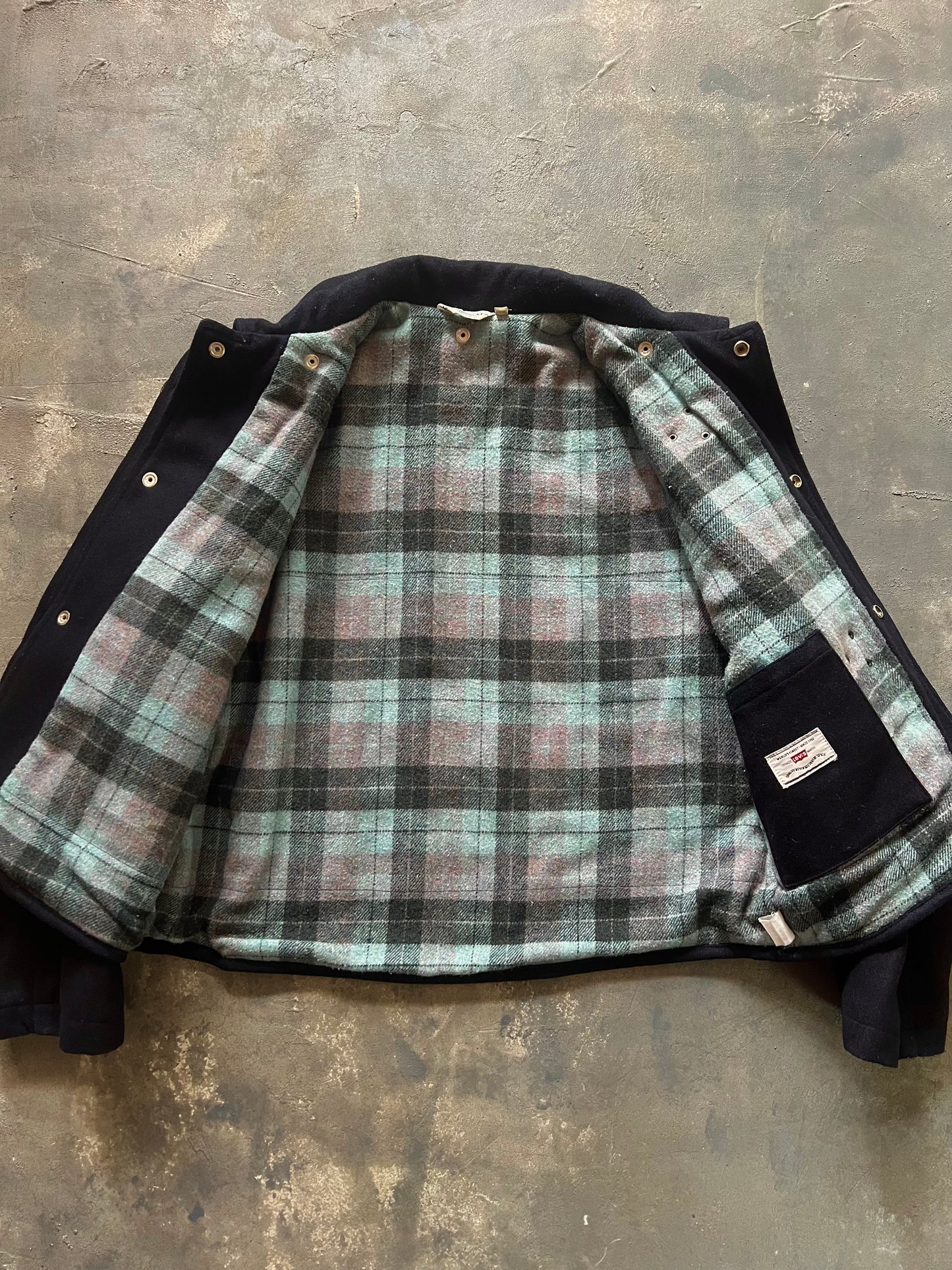 1990' Levi Strauss Wool Fireman Jacket (M)