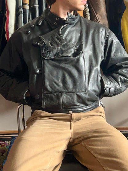 1980’s Swedish Army Motorcycle Jacket (M)