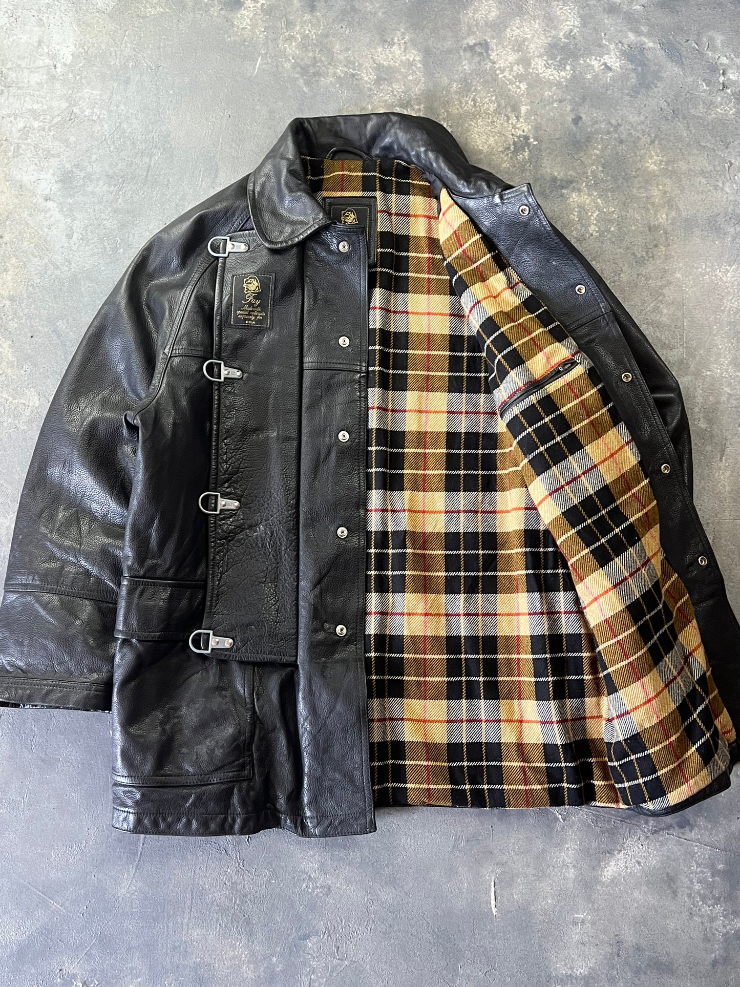 1990’ Fay 4 Ganci Leather (M)
