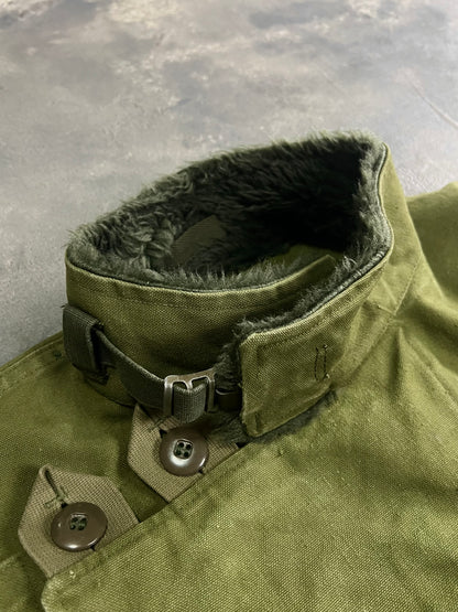 1960’ Swedish Army Motorcycle Canvas Jacket (L)