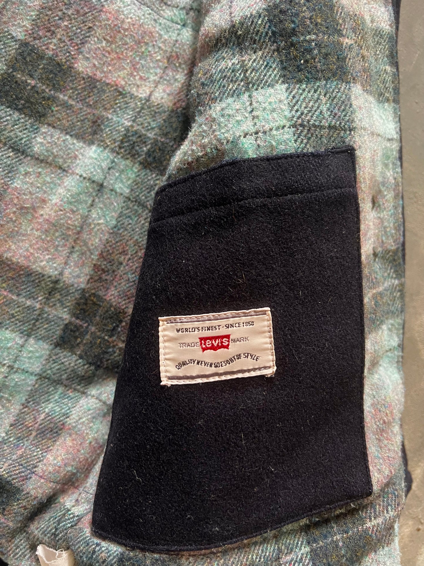 1990' Levi Strauss Wool Fireman Jacket (M)
