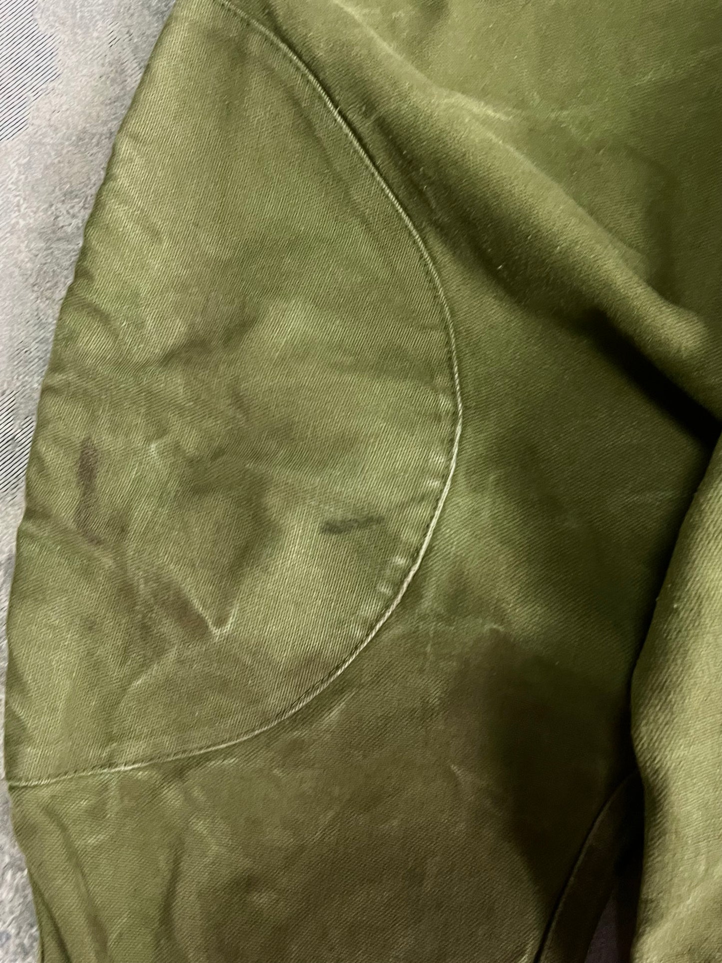 1960’ Swedish Army Motorcycle Canvas Jacket (L)