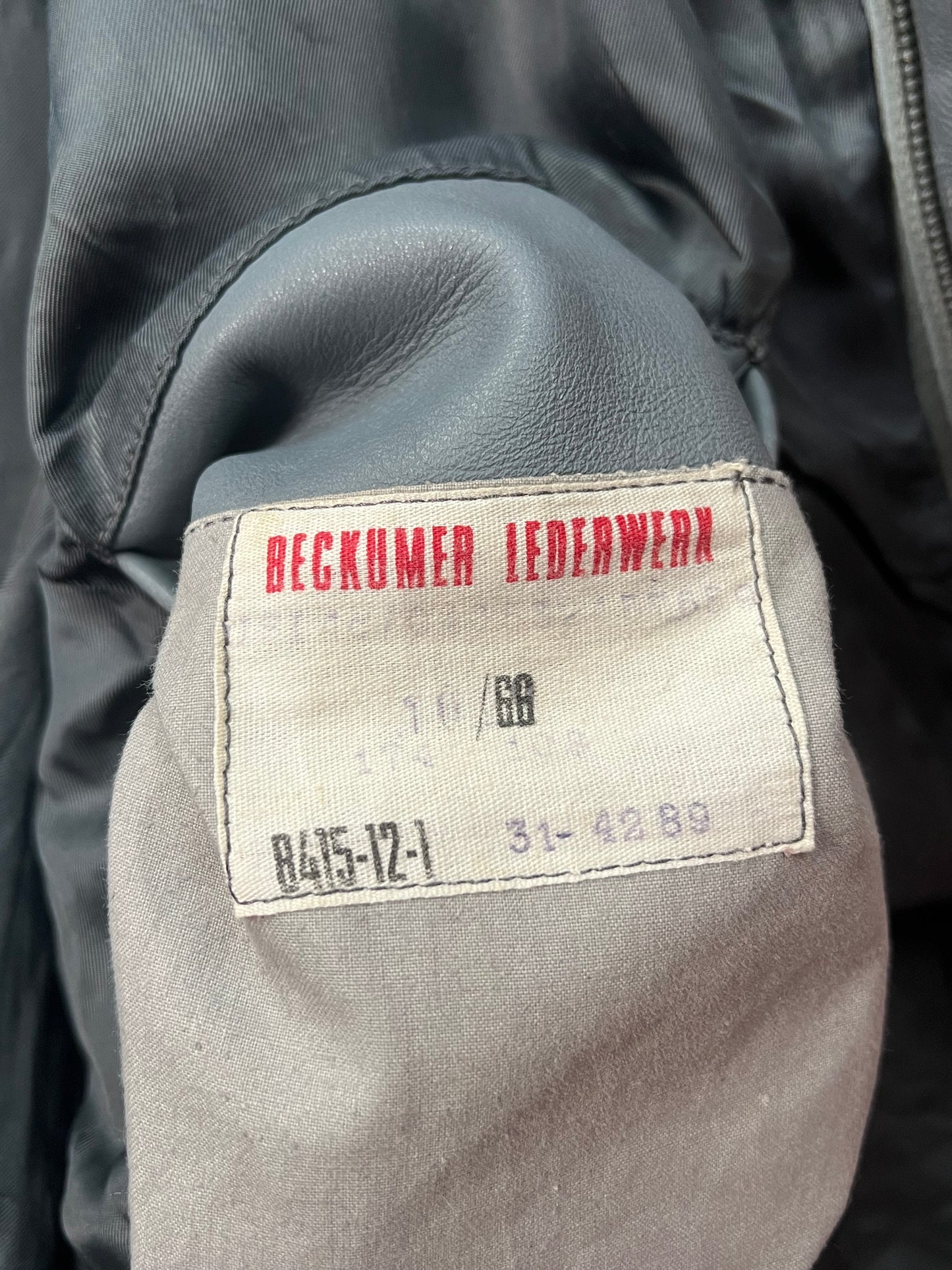 1966’ German U-boat Leather Jacket (S)