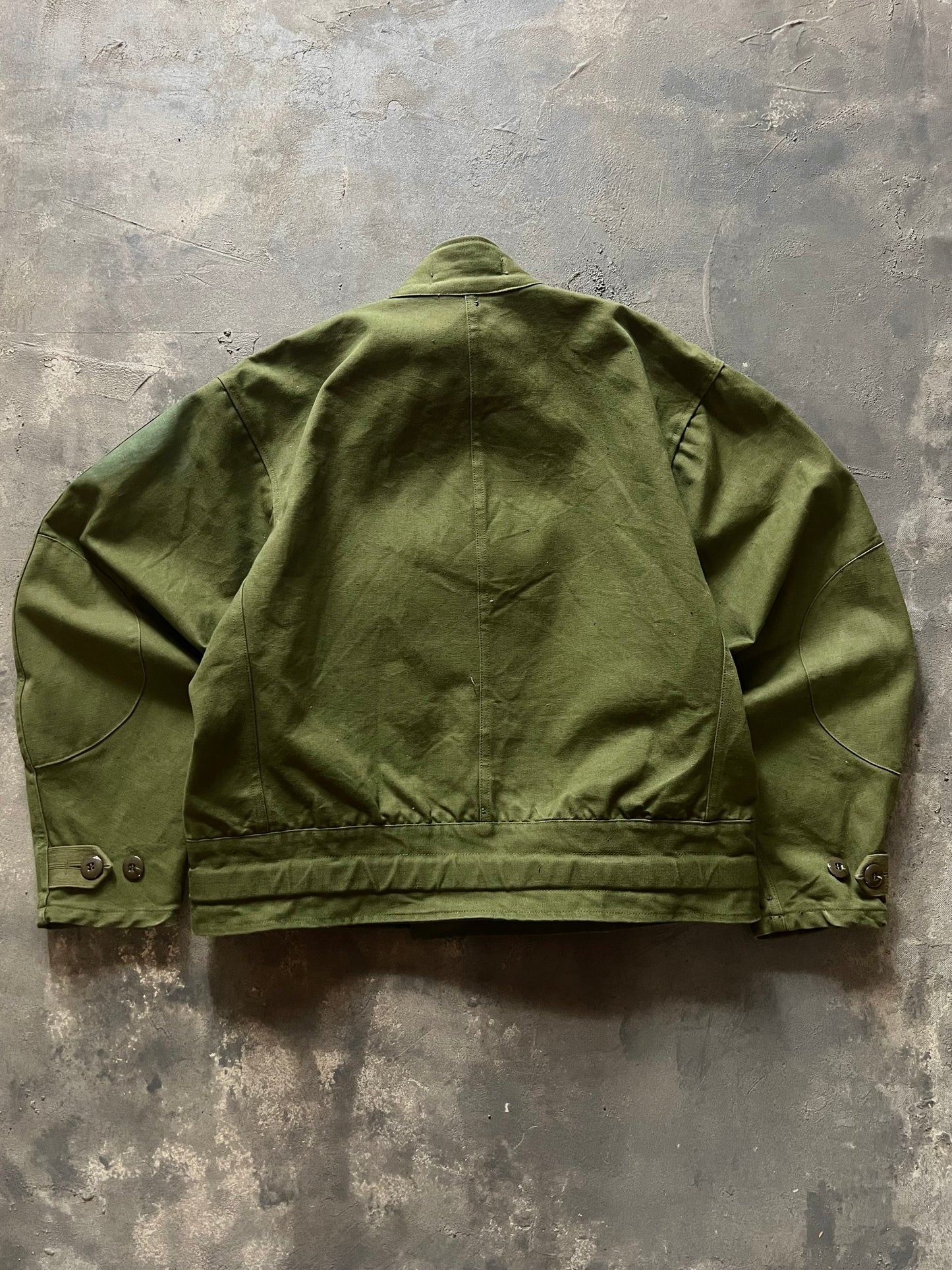 1960’ Swedish Army Motorcycle Canvas Jacket (L)