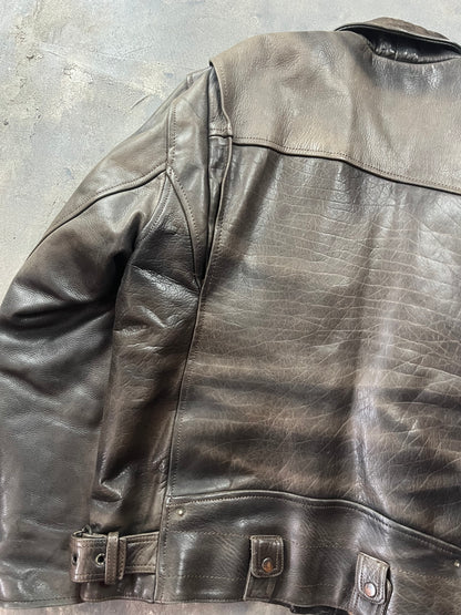 90’s Panther Leather Jacket [Size: XL]