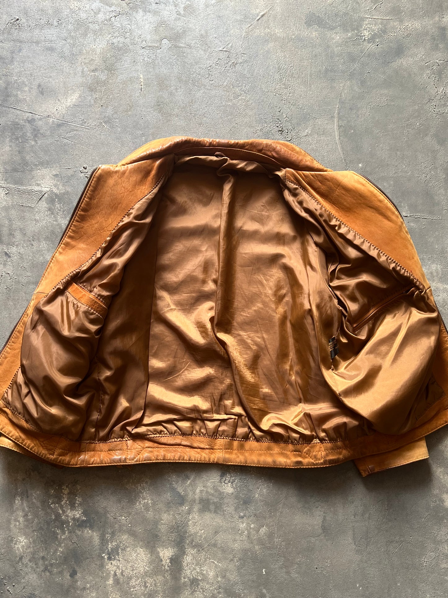 1980’ Vintage Leather Jacket (S)