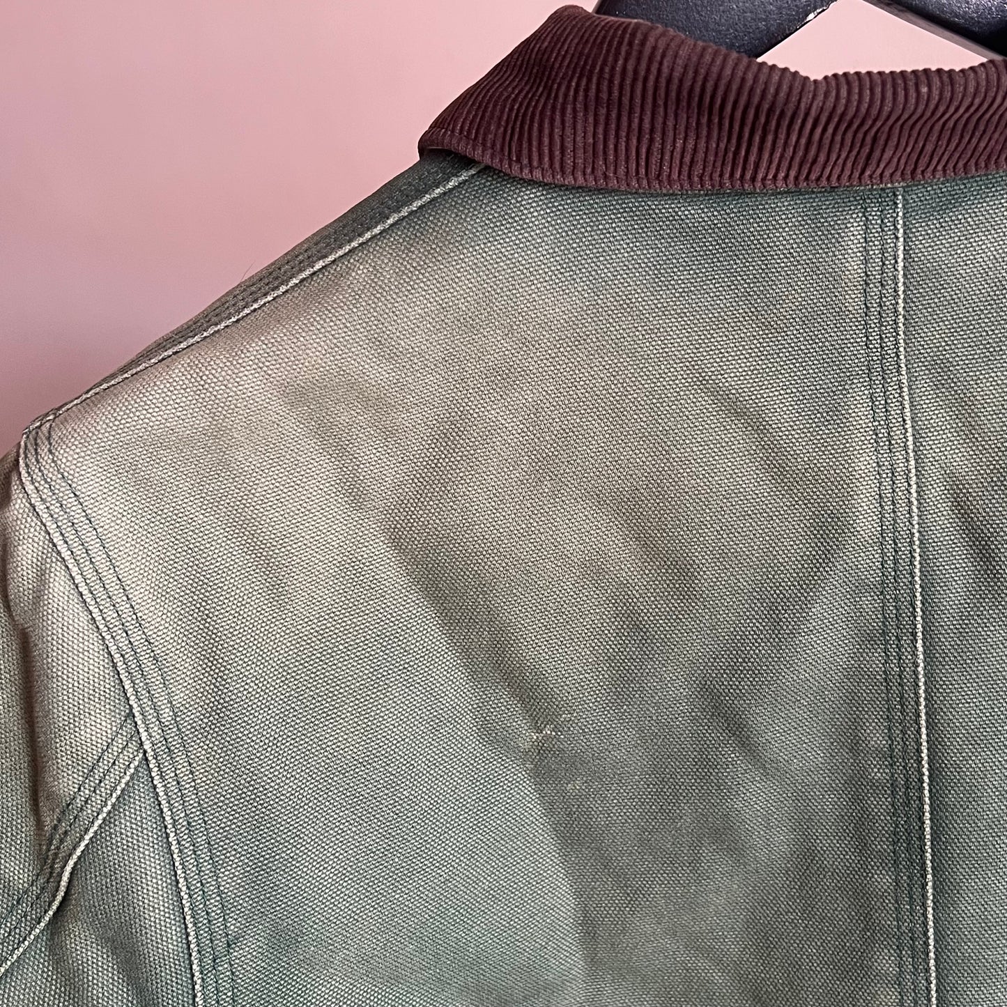 2000’ Carhartt Natural Fade Canvas Jacket (S)