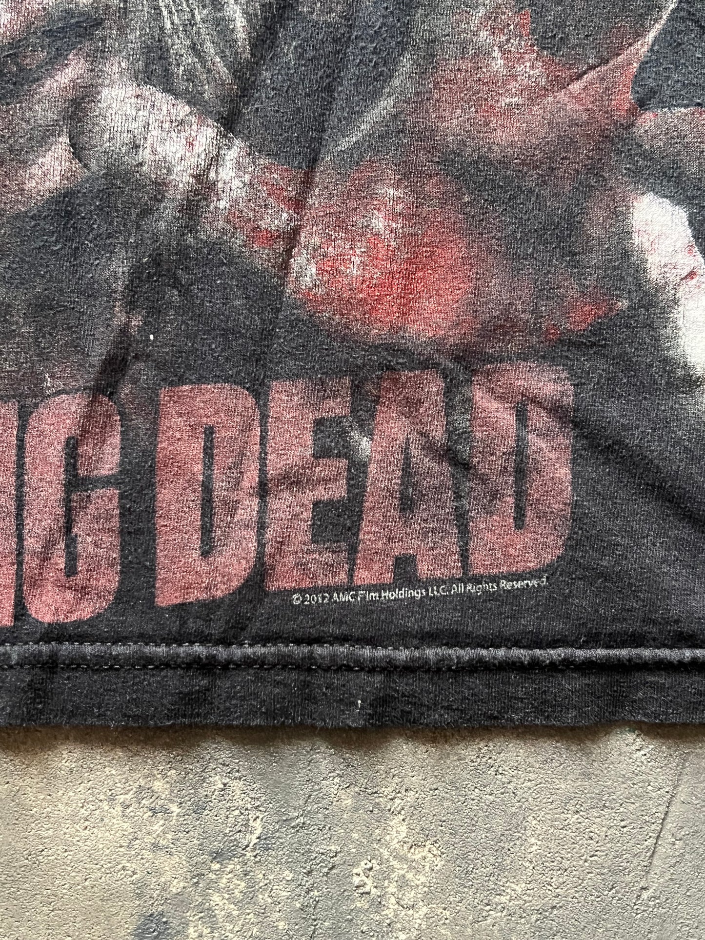 2000’ T-shirt The Walking dead- Slayer- Russel Athletic