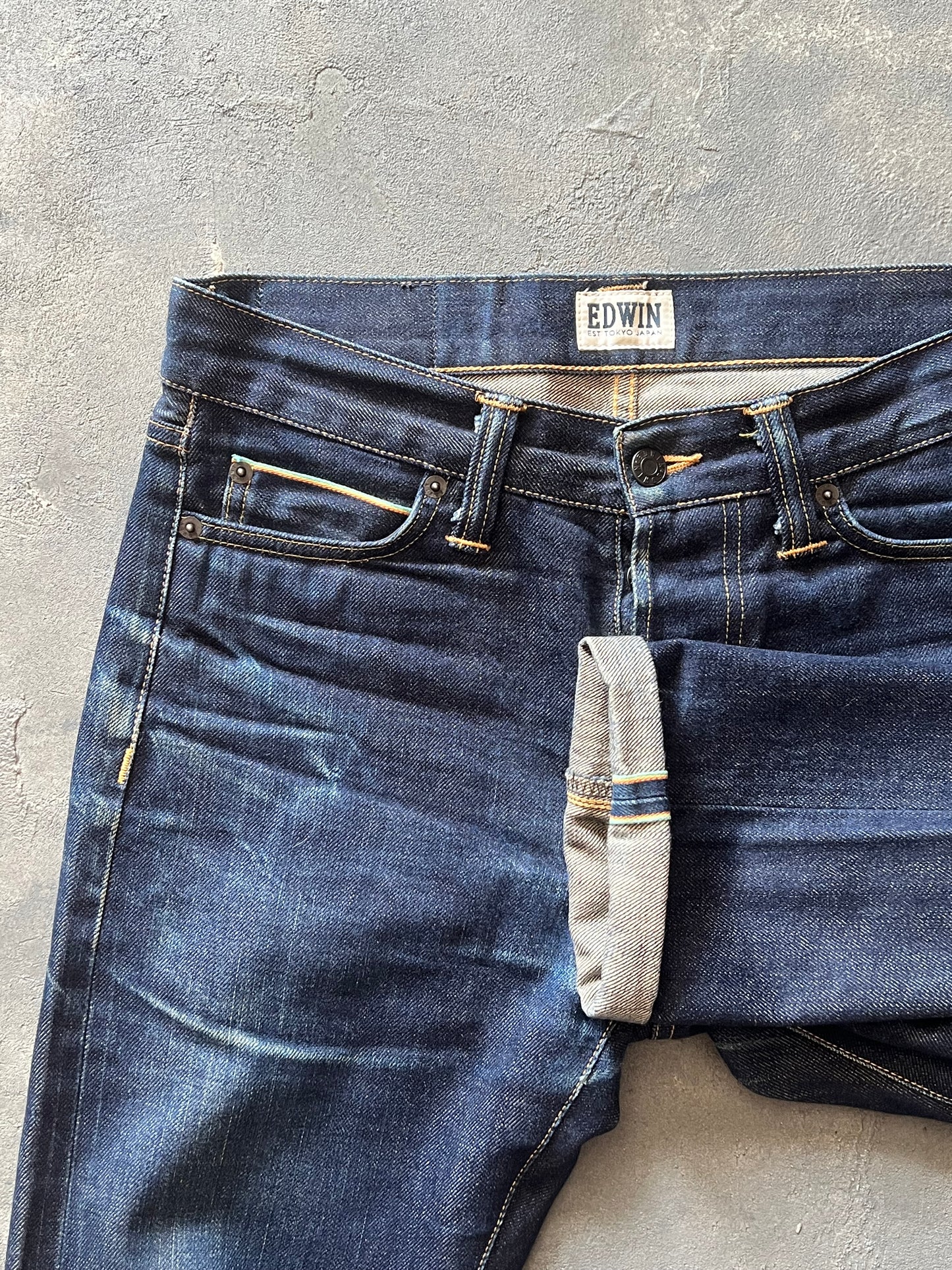 Edwin Japanese Raw Denim Cimosato (28x32)