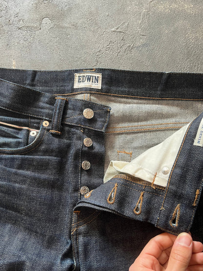 Edwin Japanese Raw Denim Cimosato (29x32)