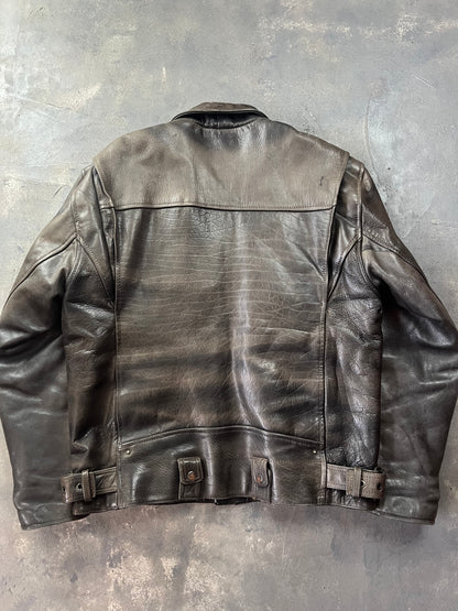 90’s Panther Leather Jacket [Size: XL]