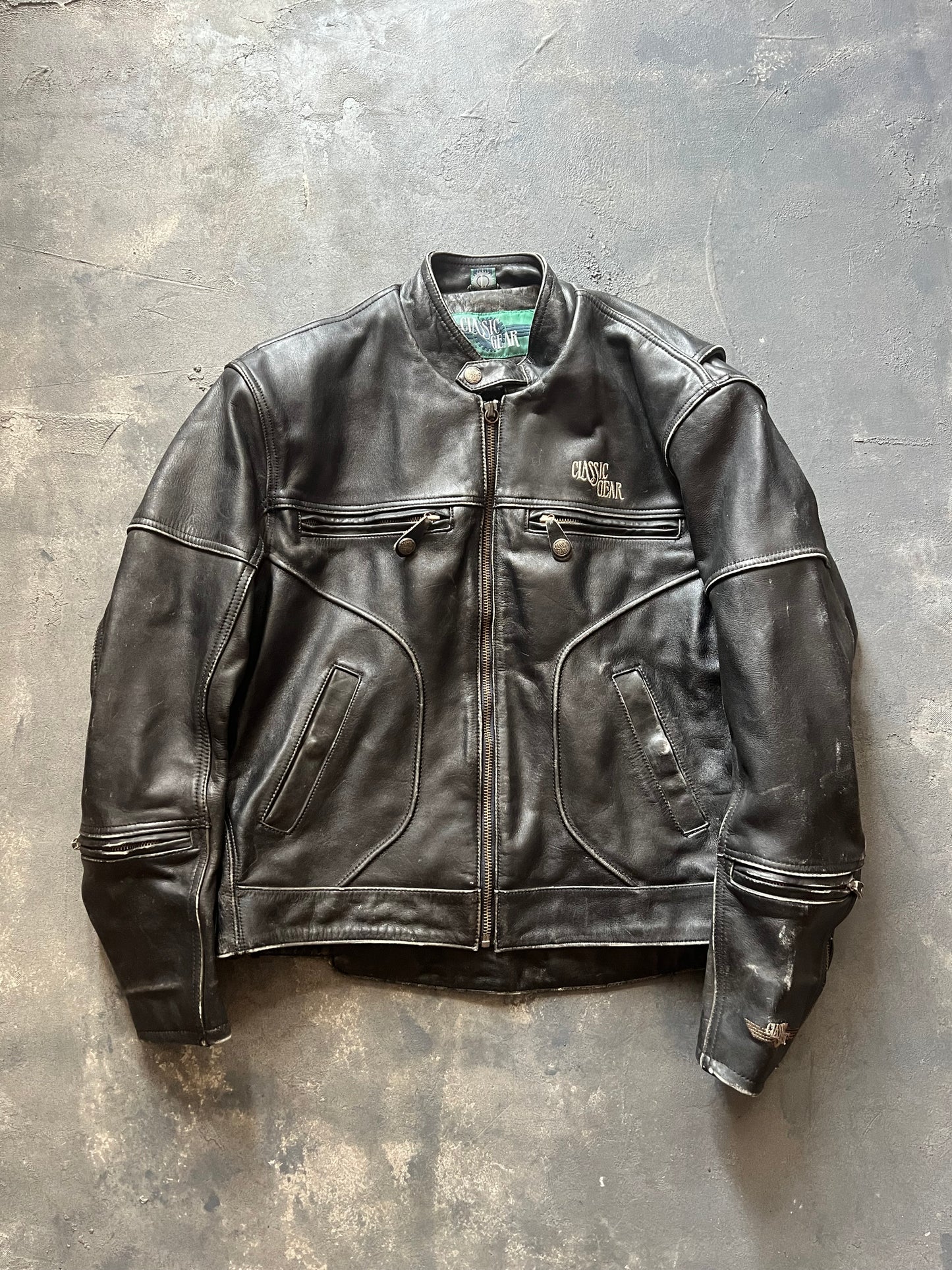 1990’s Classic Gear Hein Gericke Biker Jacket (M)