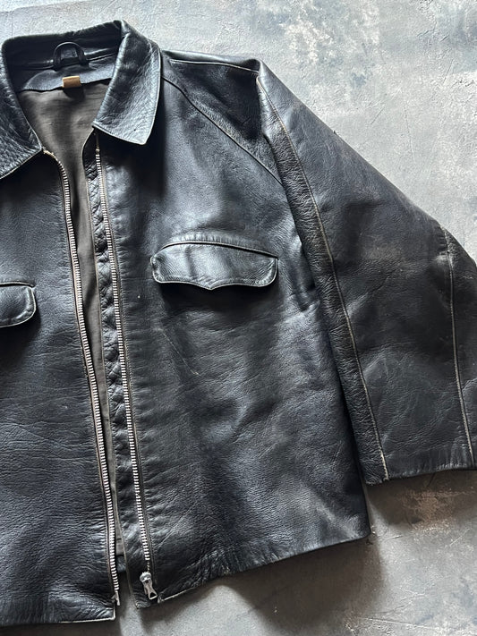 1960’ Carrista Italian Leather Jacket (M)