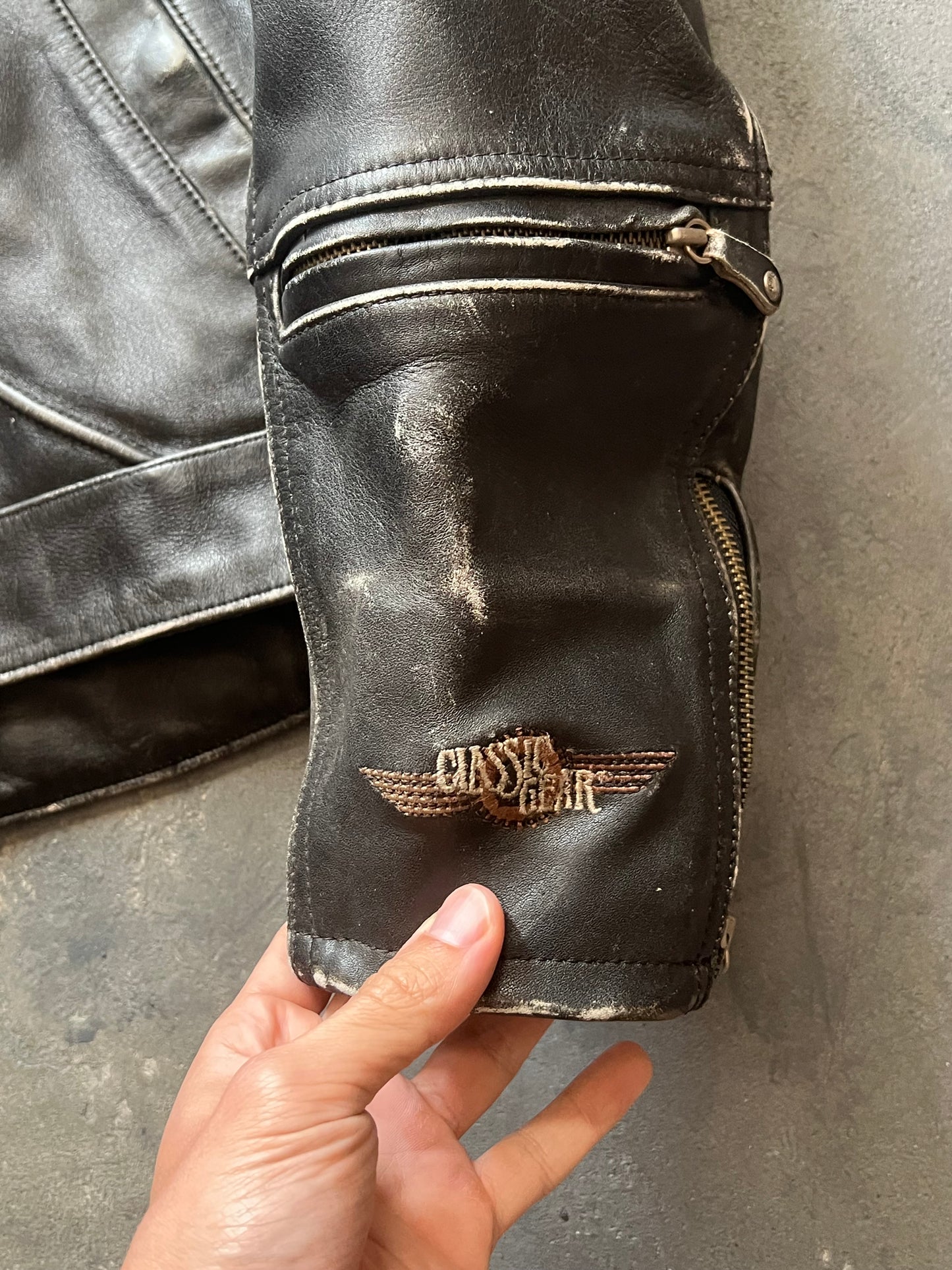 1990’s Classic Gear Hein Gericke Biker Jacket (M)