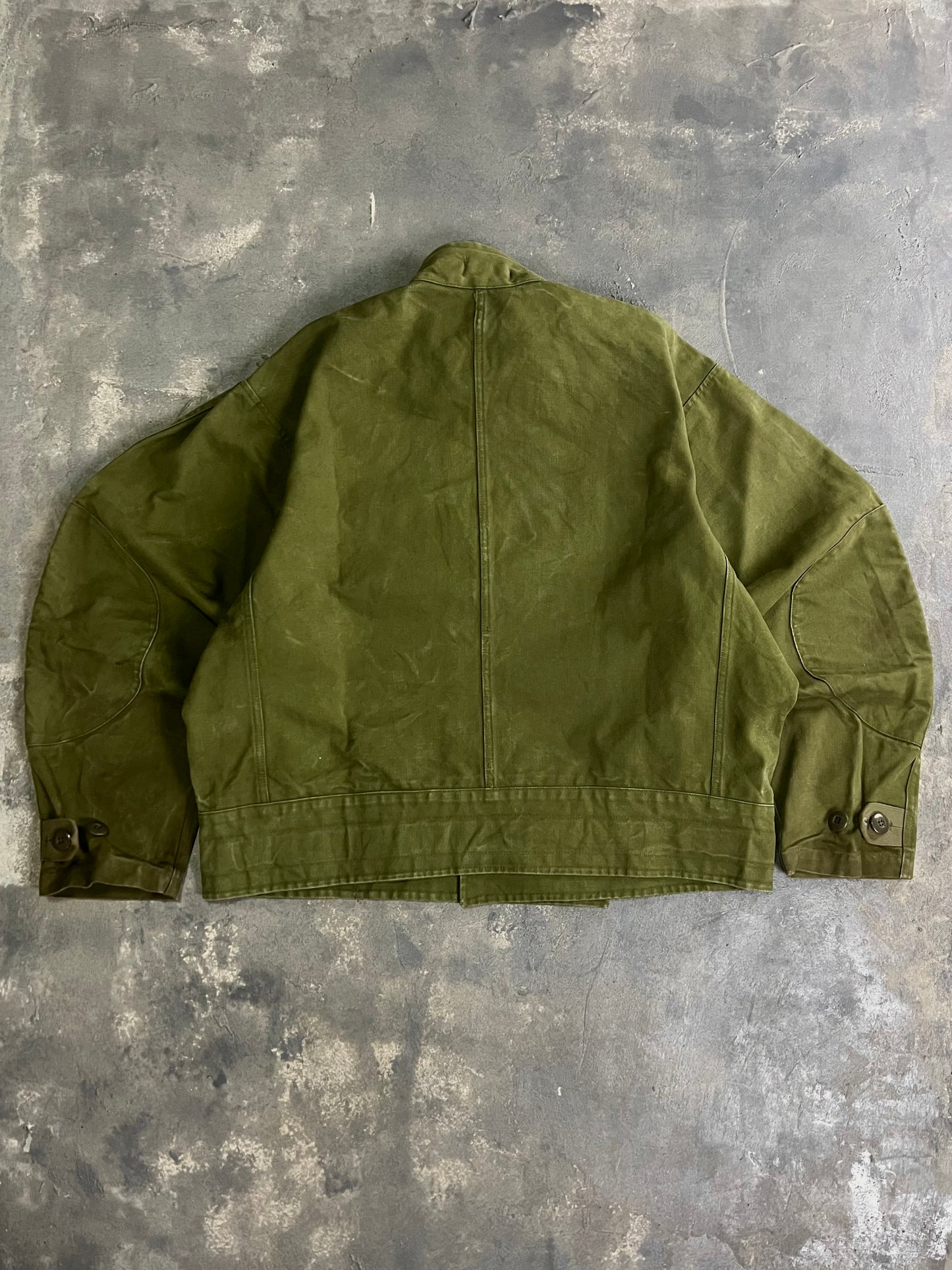 1960’ Swedish Army Motorcycle Canvas Jacket (L)