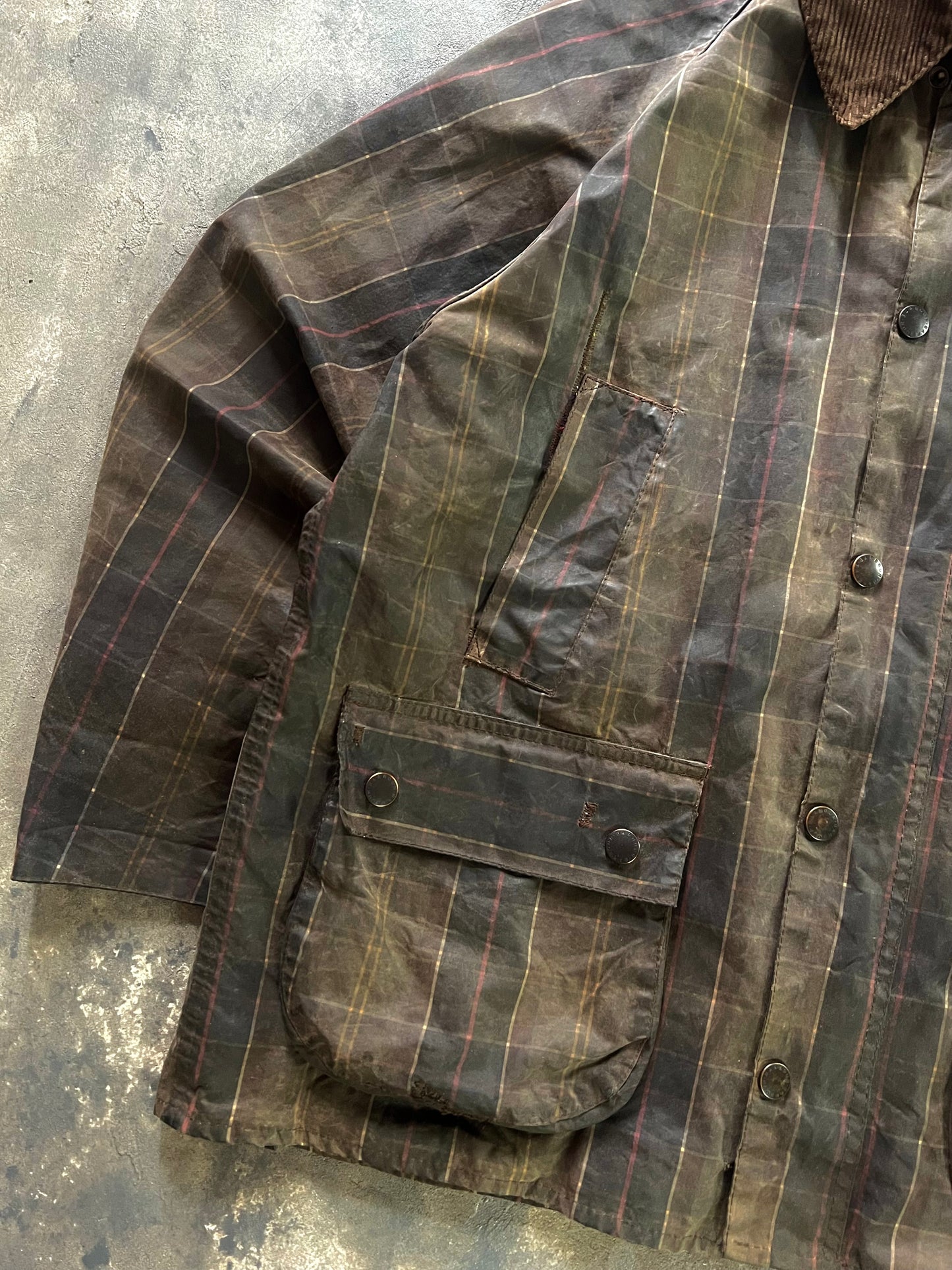 Barbour Tartan Bedale Jacket 102 cm (M)