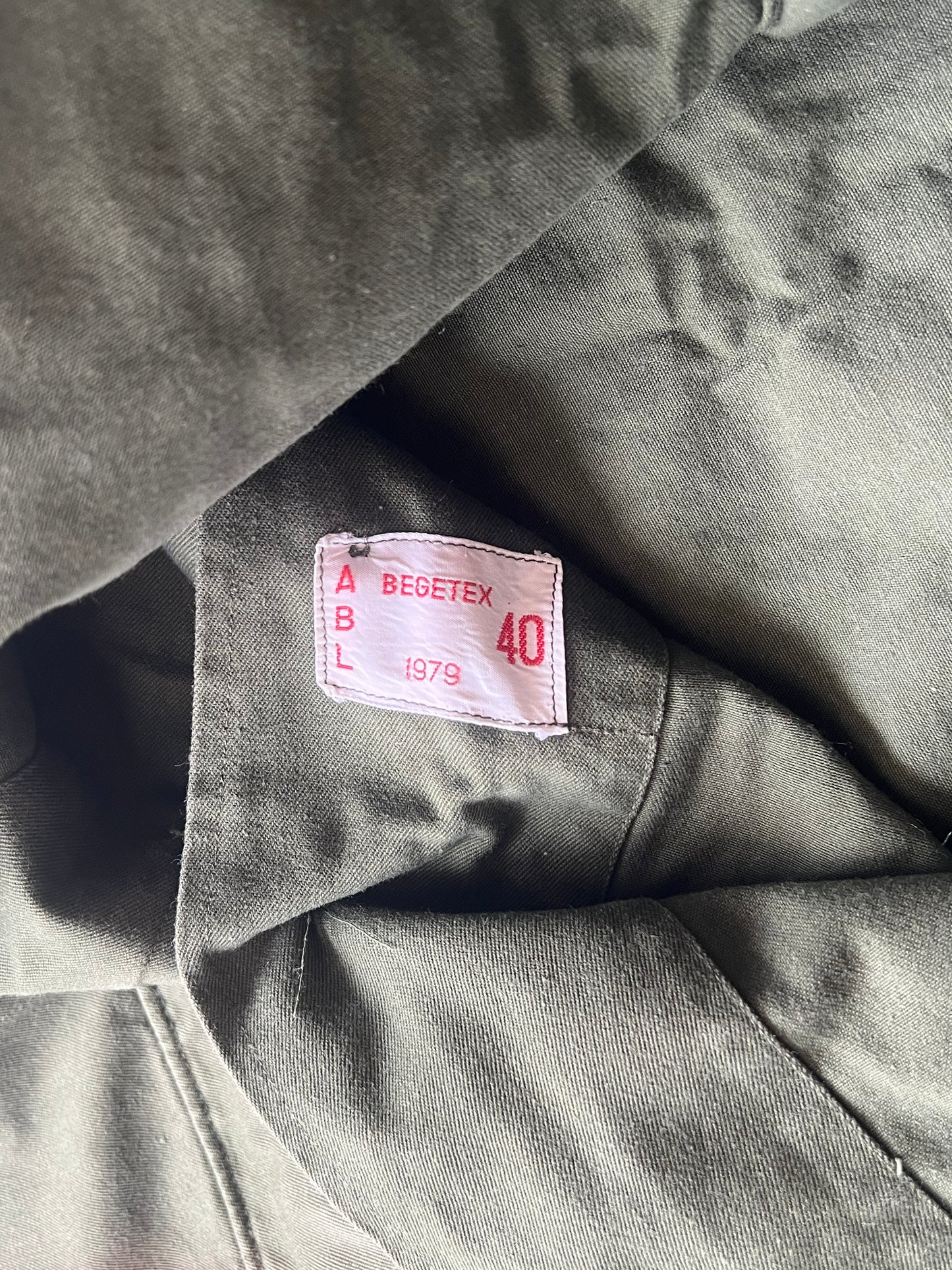 1979’ Belgian Army Shirt Begetex ABL (M)