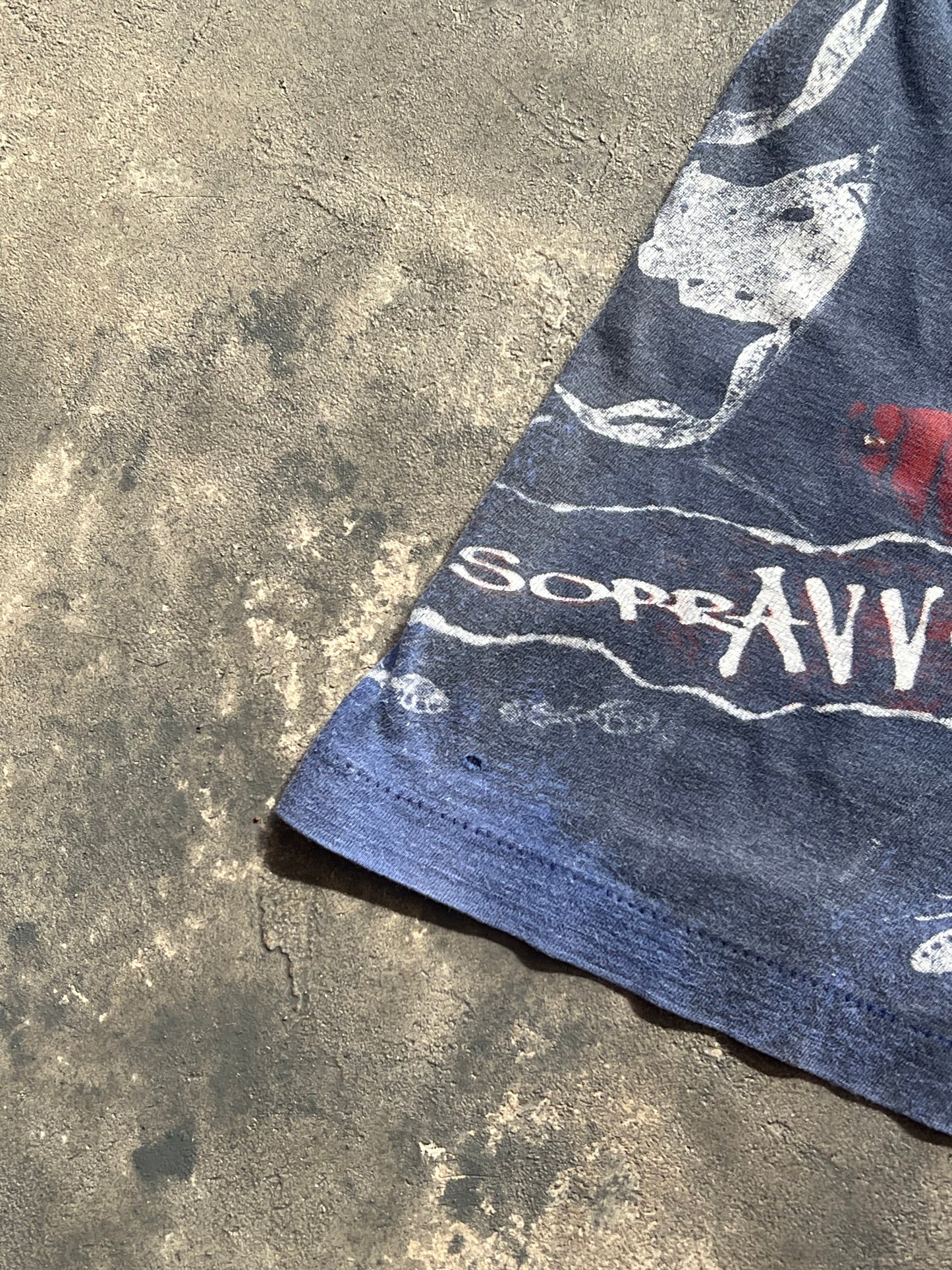 1990’ Ligabue Single Stich Tee Natural Fade (M)