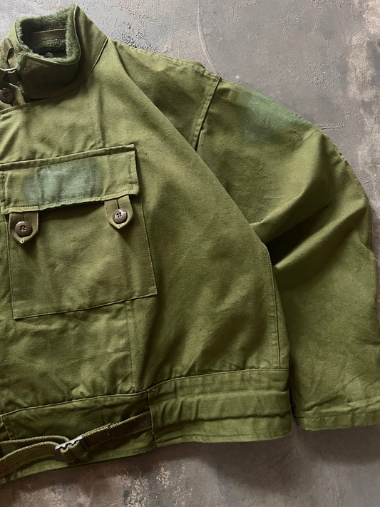 1960’ Swedish Army Motorcycle Canvas Jacket (L)