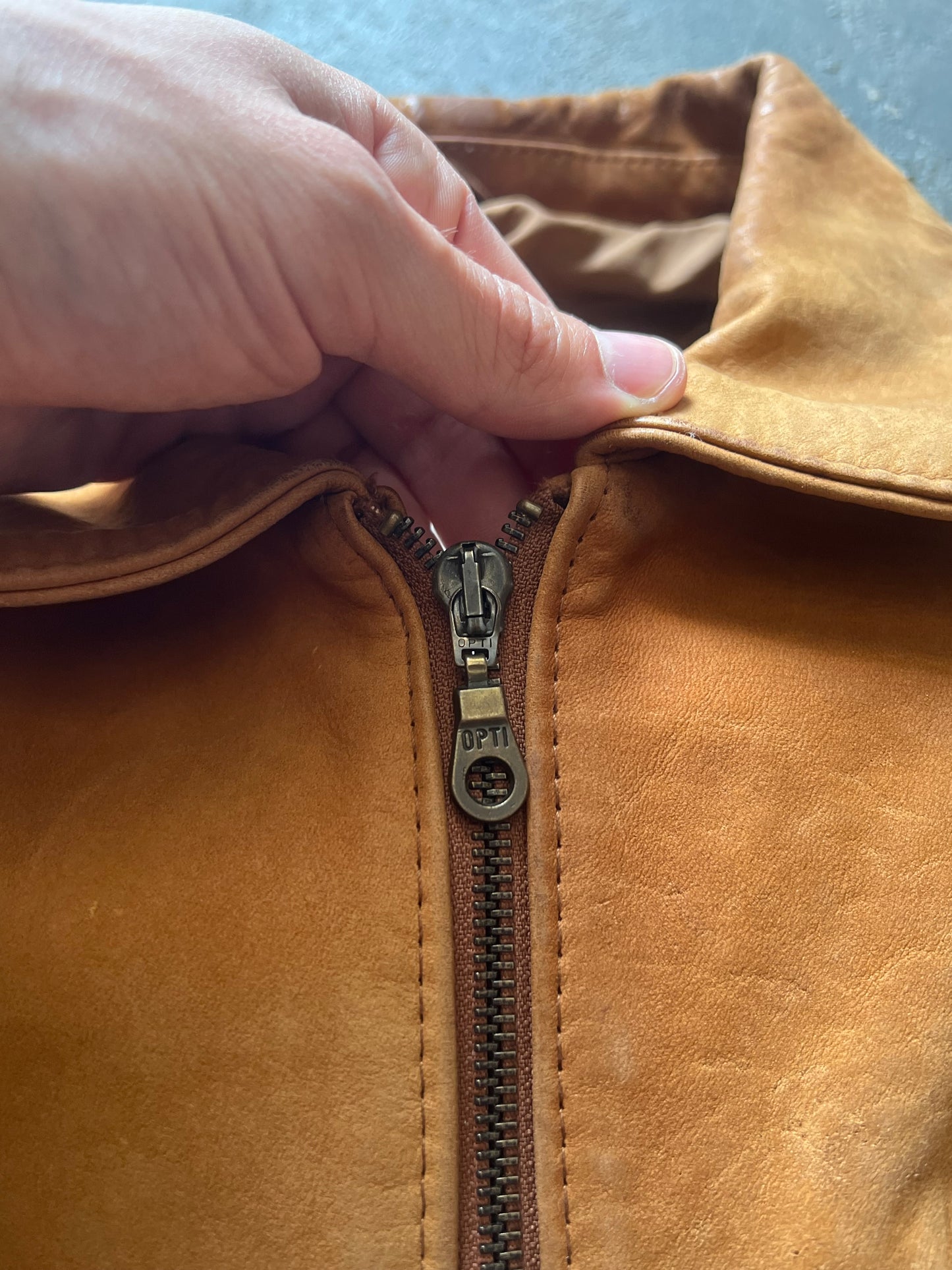 1980’ Vintage Leather Jacket (S)