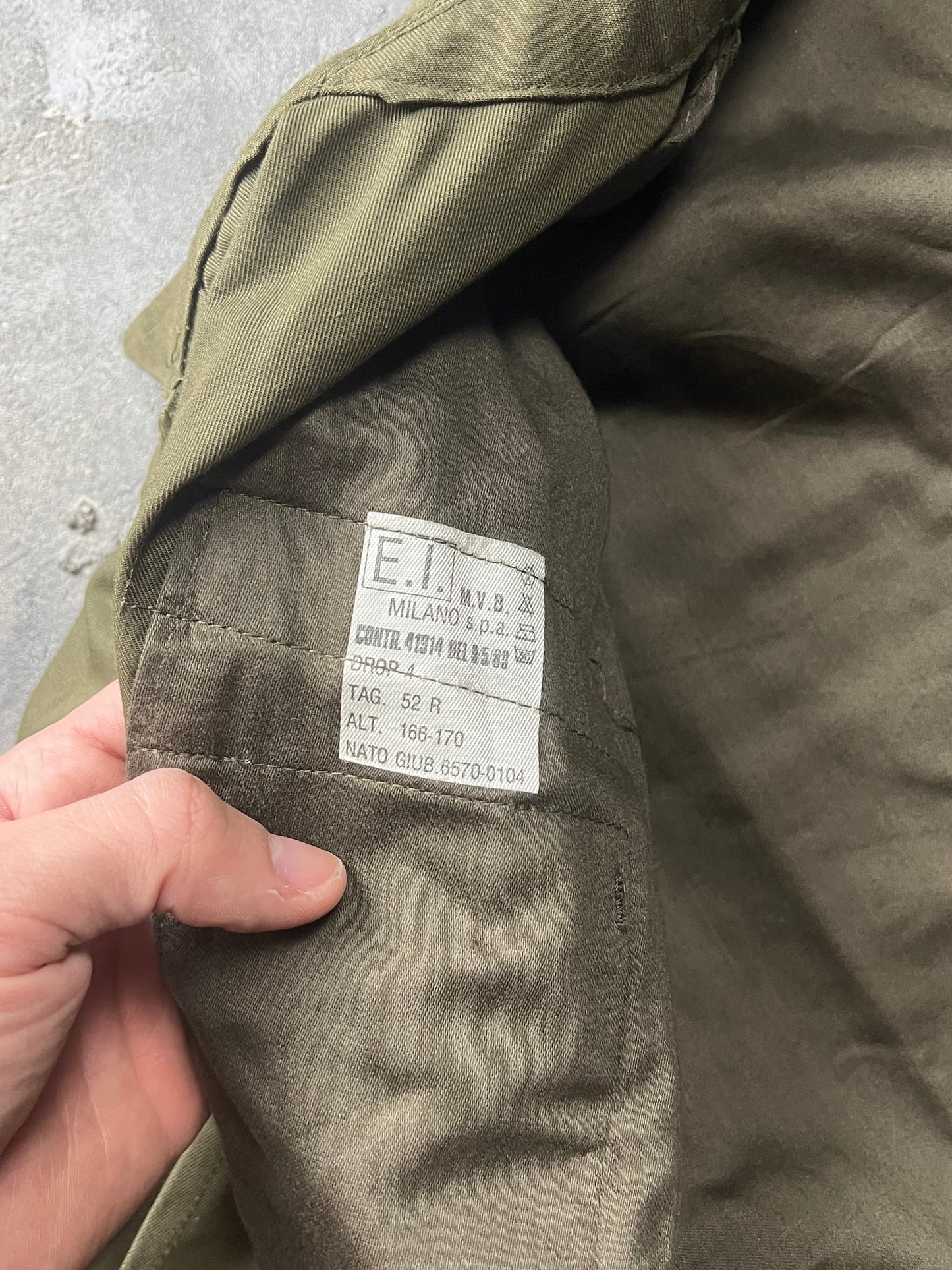 1989’ Esercito Italiano Field Jacket (L)