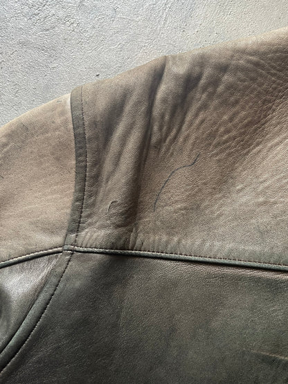 Ralph Lauren Leather Jacket (XL)