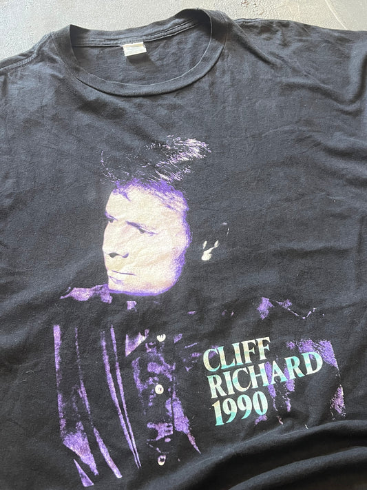 1990’ Cliff Richard From A Distance The Tour Single Stich Tee (L)