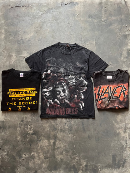 2000’ T-shirt The Walking dead- Slayer- Russel Athletic