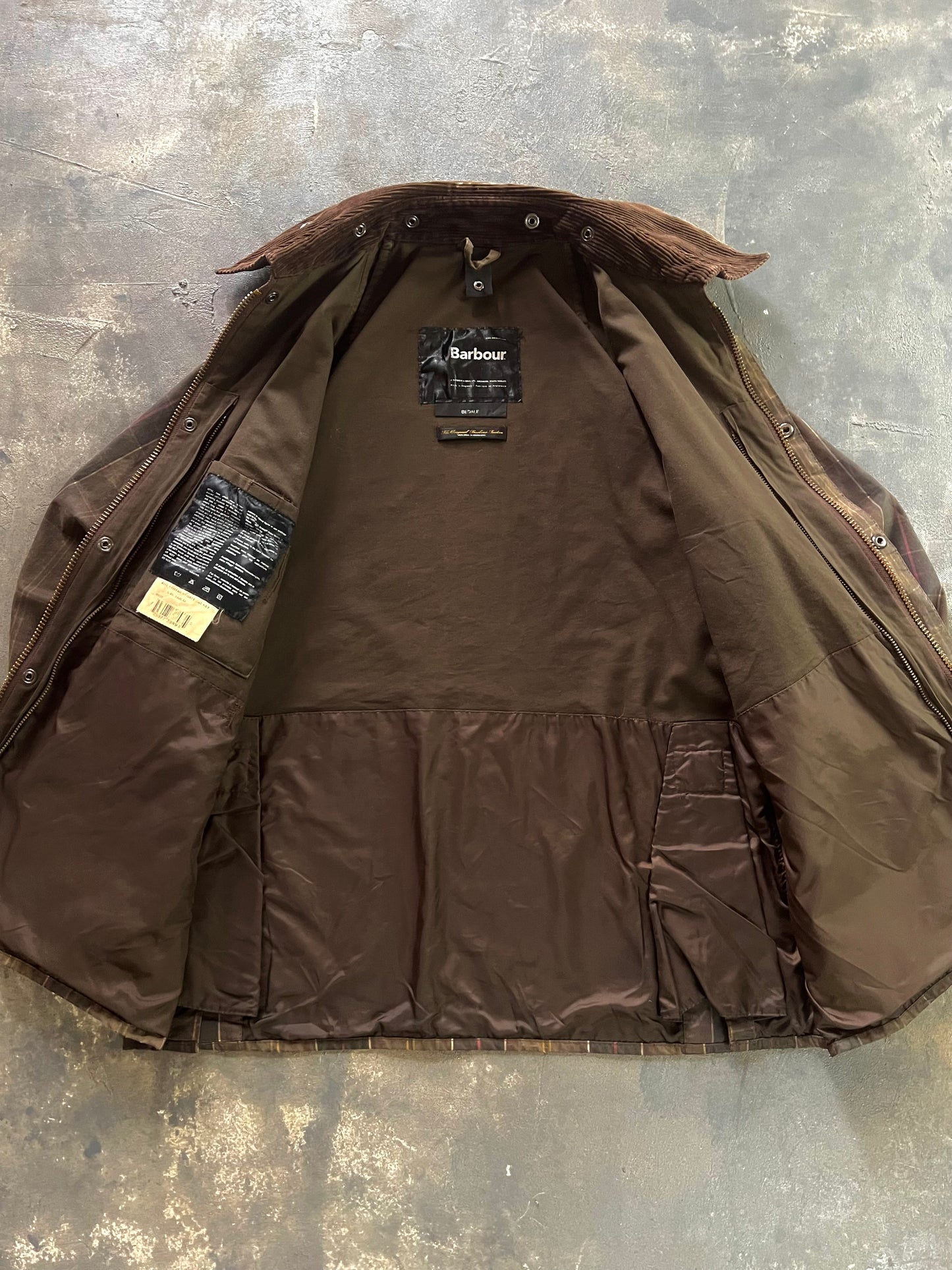 Barbour Tartan Bedale Jacket 102 cm (M)