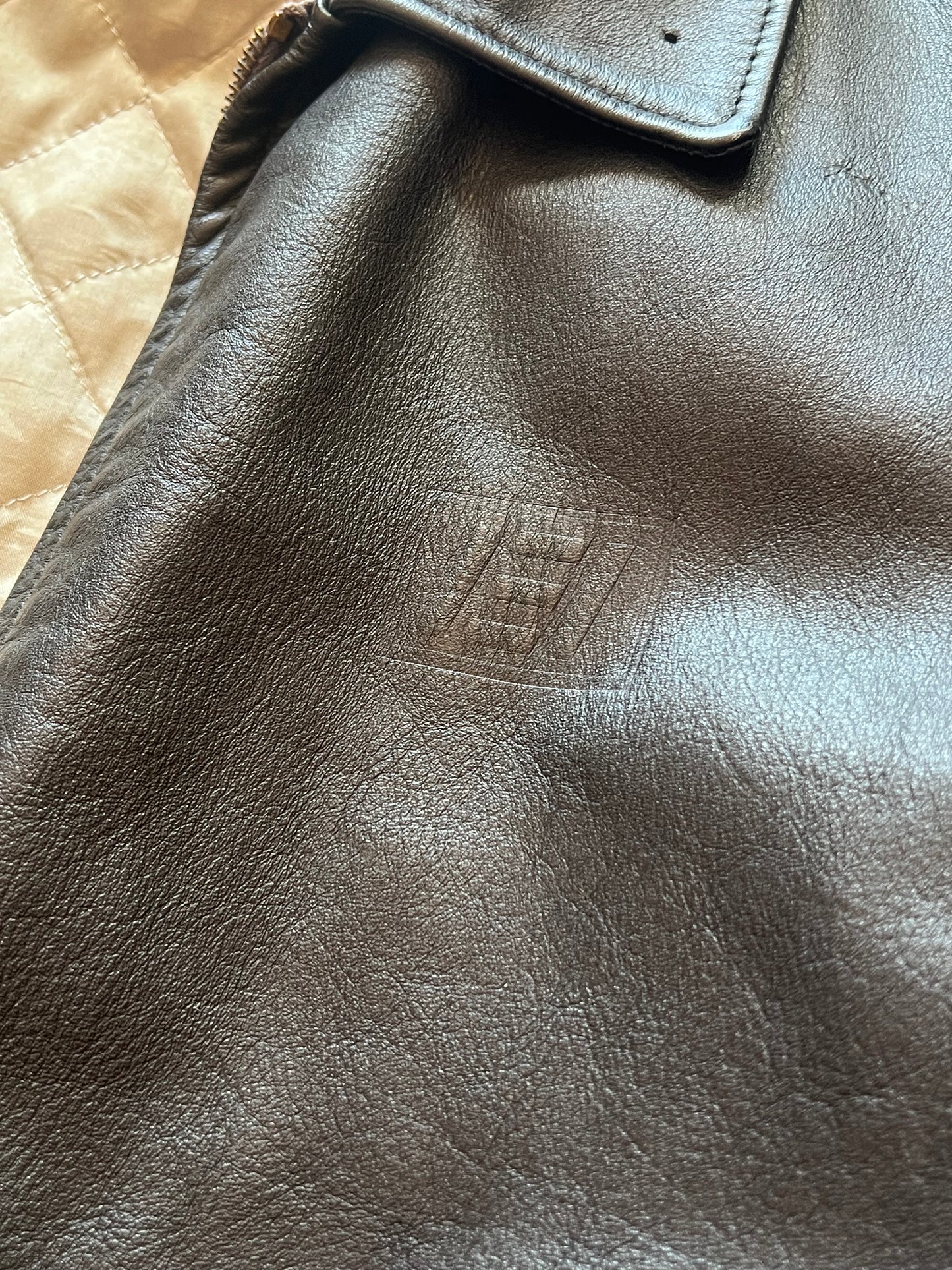 1997’ Carrista Leather Jacket Esercito Italiano (L)