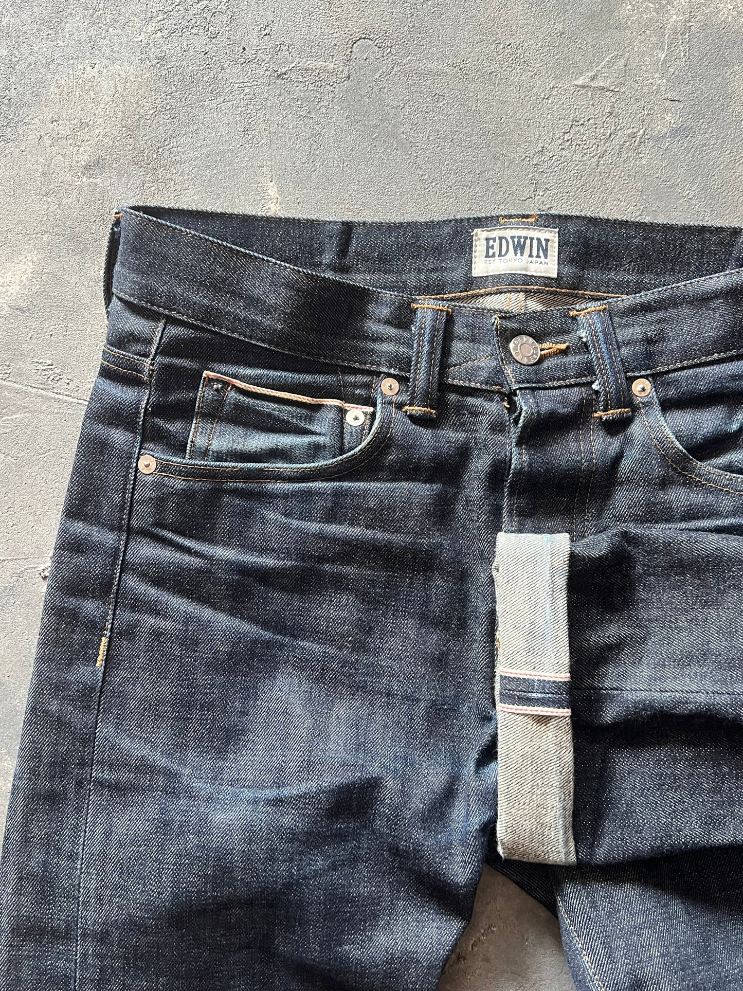 Edwin Japanese Raw Denim Cimosato (29x32)