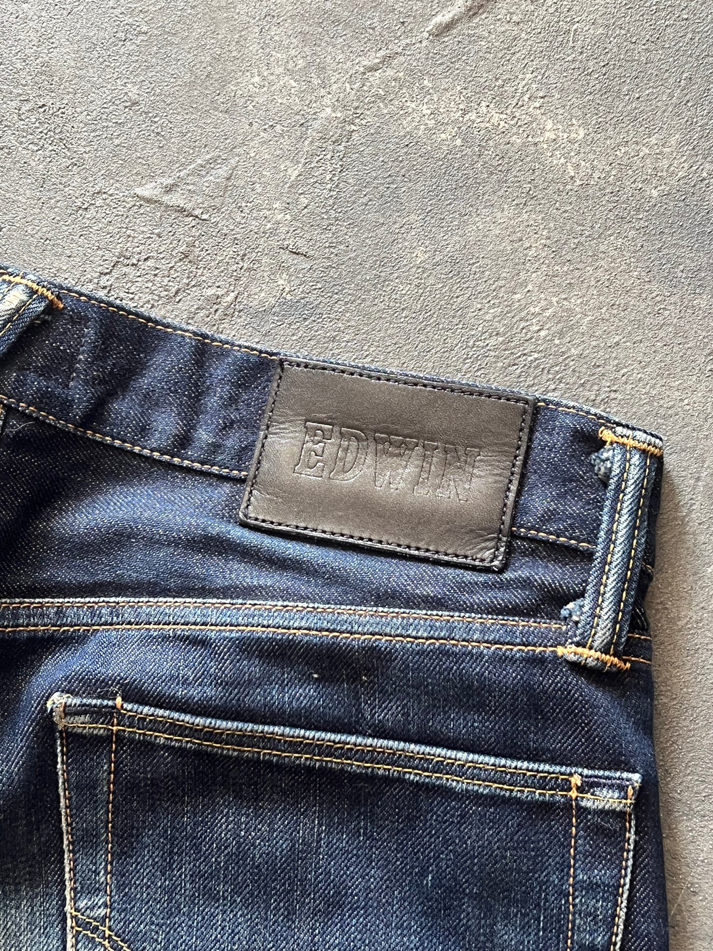 Edwin Japanese Raw Denim Cimosato (28x32)