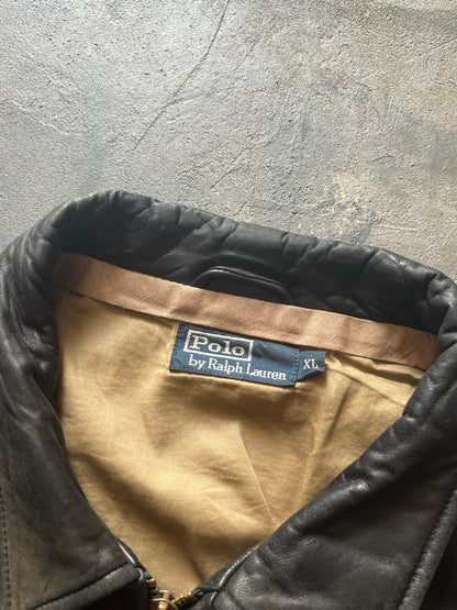 Ralph Lauren Leather Jacket (XL)