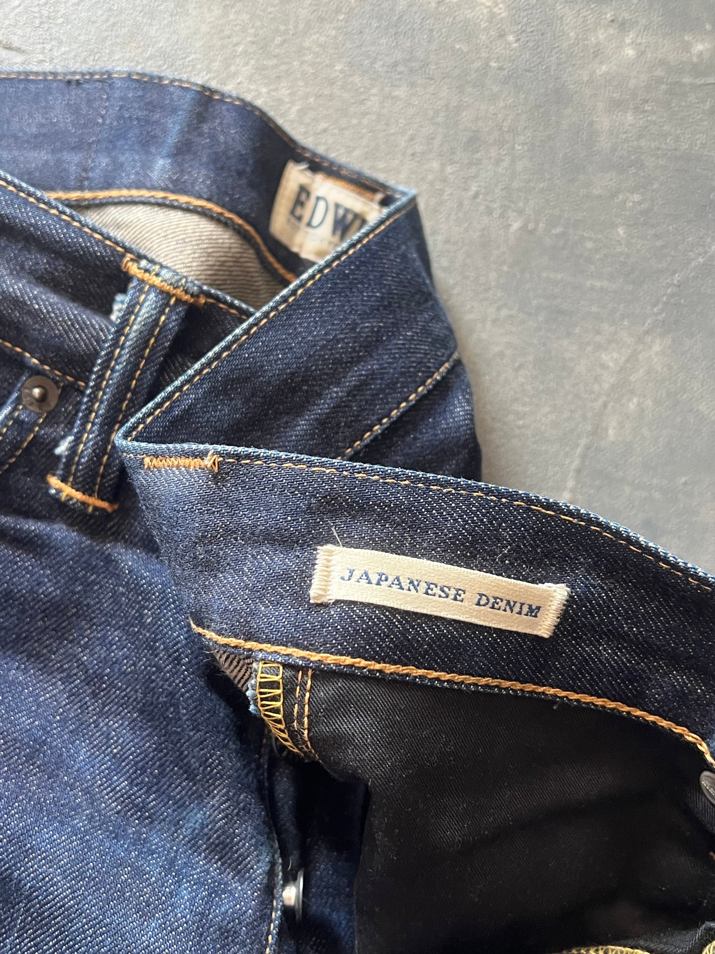 Edwin Japanese Raw Denim Cimosato (28x32)