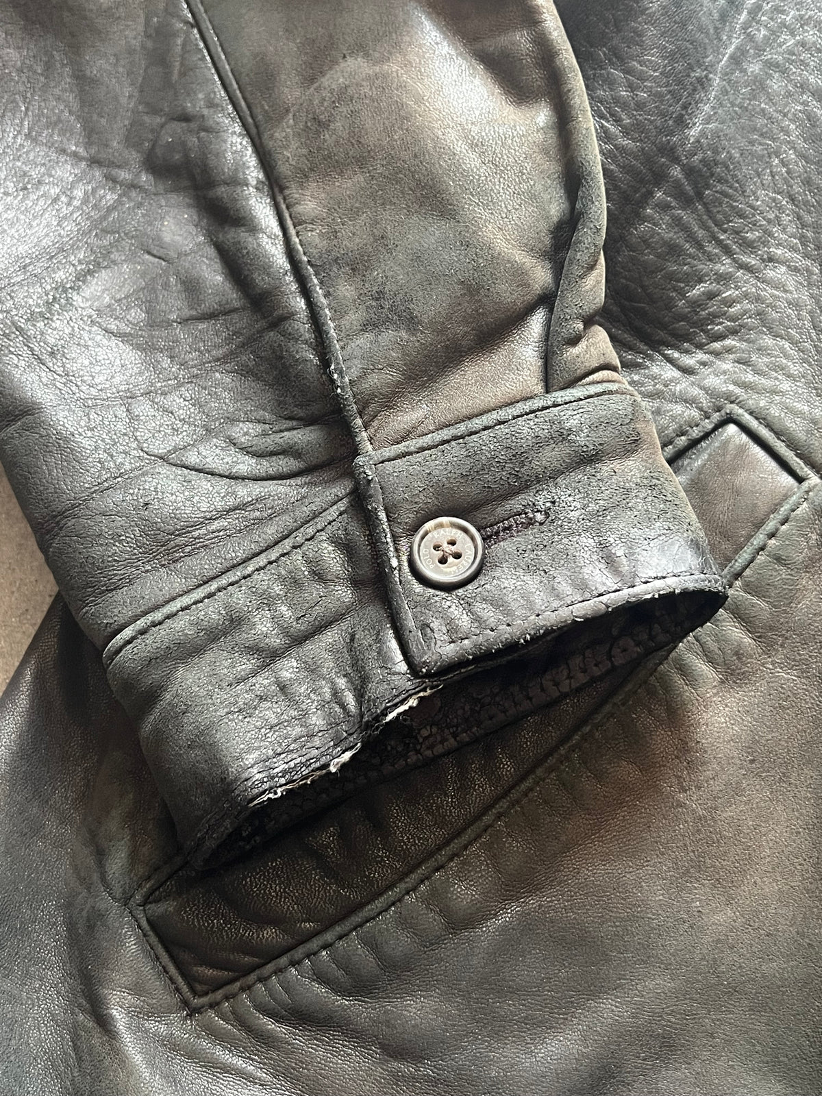 Ralph Lauren Leather Jacket (XL)
