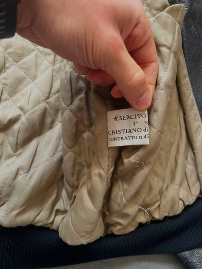 1997's Carrista Leather Jacket Esercito Italiano (L)